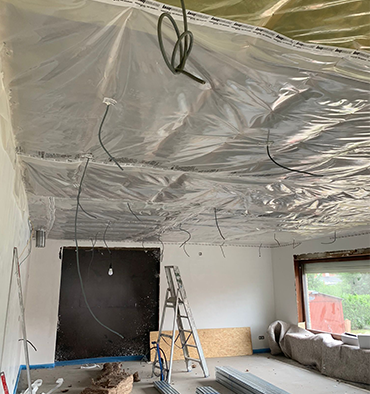 Isolatie plafond